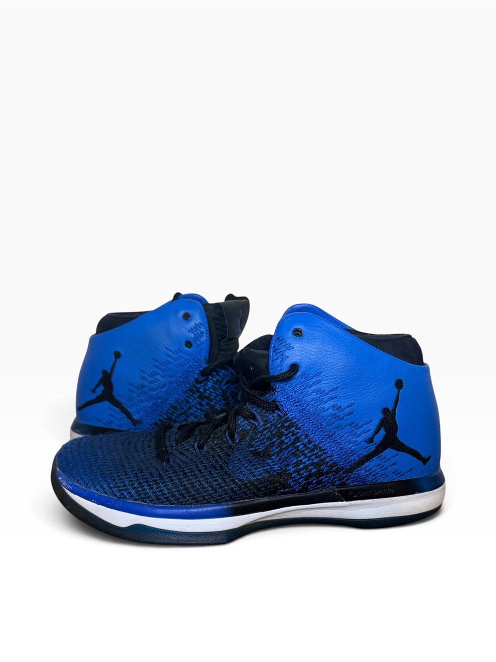 Nike Air Jordan 31 Royal Blue Black High Top Sneakers 845037-007 Men’s Size 7.5
